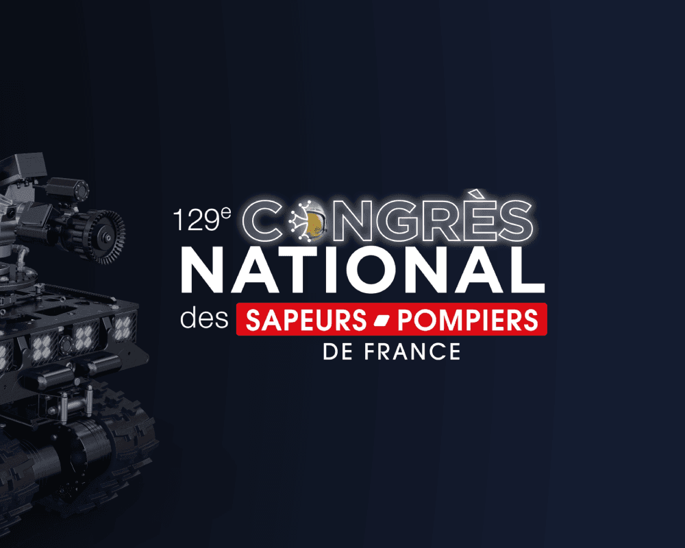 Shark Robotics at the National Congress of French Firefighters 2023